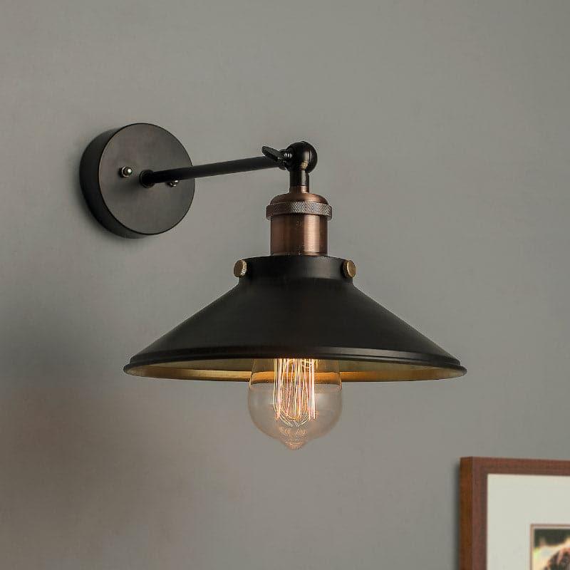 Buy Avena Cone Wall Lamp - Copper Wall Lamp from Vaaree