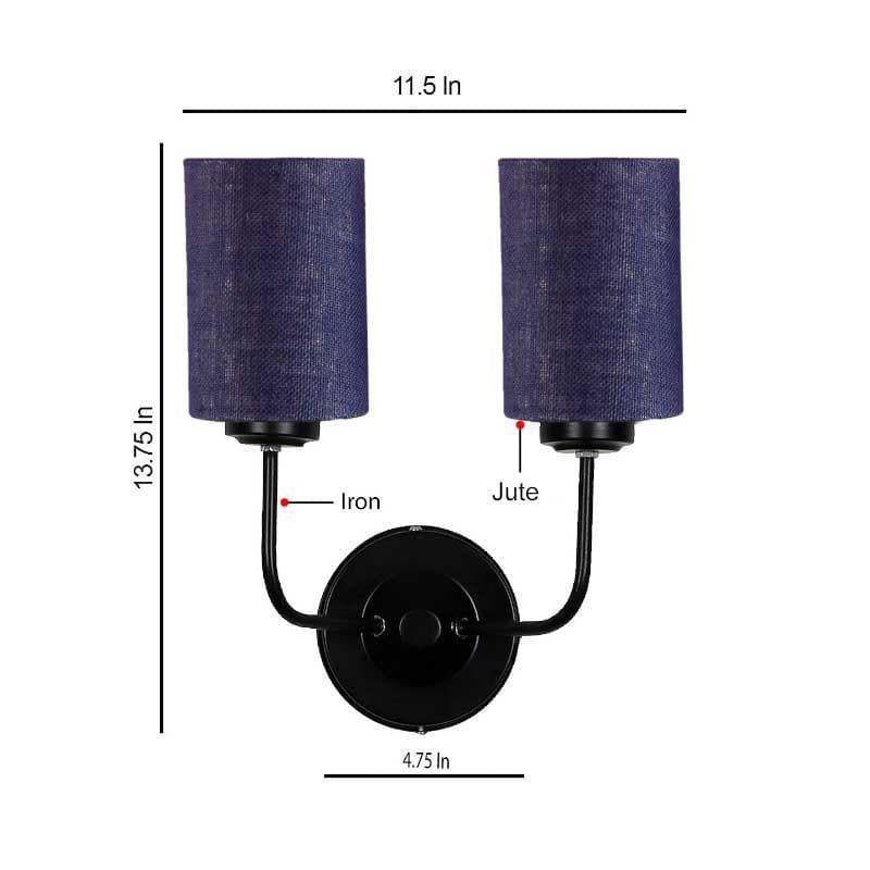 Wall Lamp - Biyox Cylindrical Double Wall Lamp