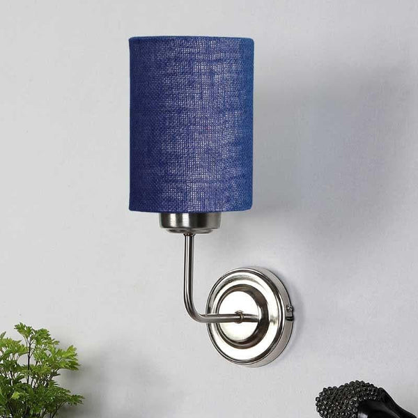 Buy Biyox Cylindrical Wall Lamp - Blue Wall Lamp from Vaaree