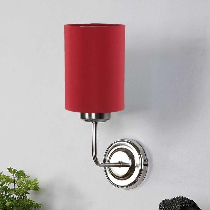 Wall Lamp - Biyox Cylindrical Wall Lamp - Red