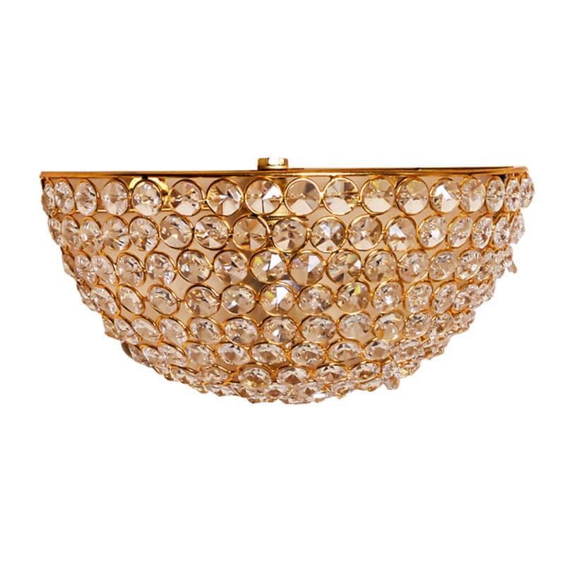 Buy Charis Crystal Wall Lamp - Gold Wall Lamp from Vaaree