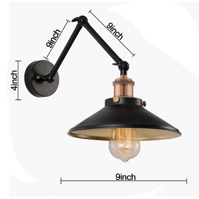 Buy Eleni Cone Wall Lamp - Copper Wall Lamp from Vaaree