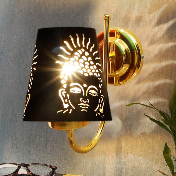 Buy Galora Buddha Empire Wall Lamp Wall Lamp from Vaaree