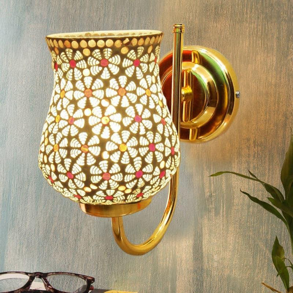 Buy Galora Daisy Goblet Wall Lamp Wall Lamp from Vaaree