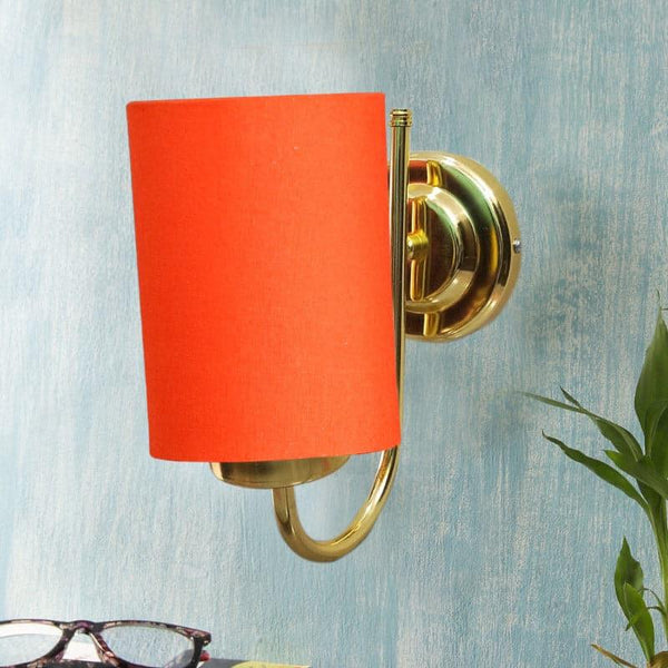 Buy Galora Hepa Wall Lamp - Orange Wall Lamp from Vaaree