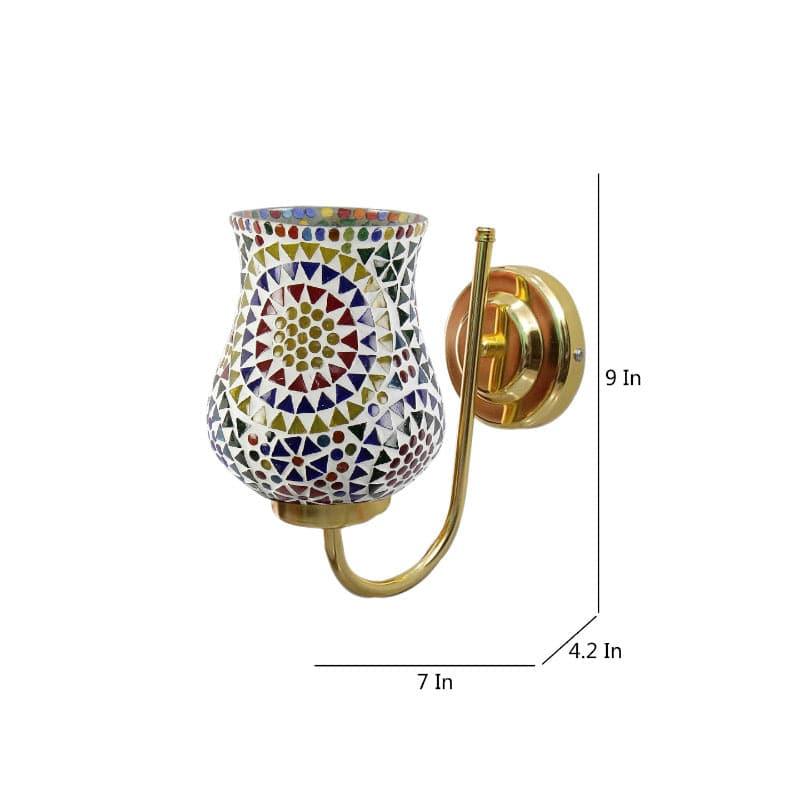 Wall Lamp - Galora Mandala Goblet Wall Lamp