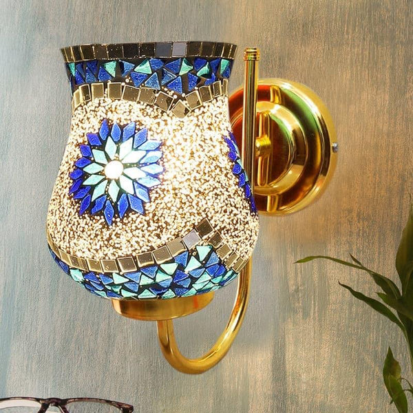 Buy Galora Mosaic Goblet Wall Lamp Wall Lamp from Vaaree