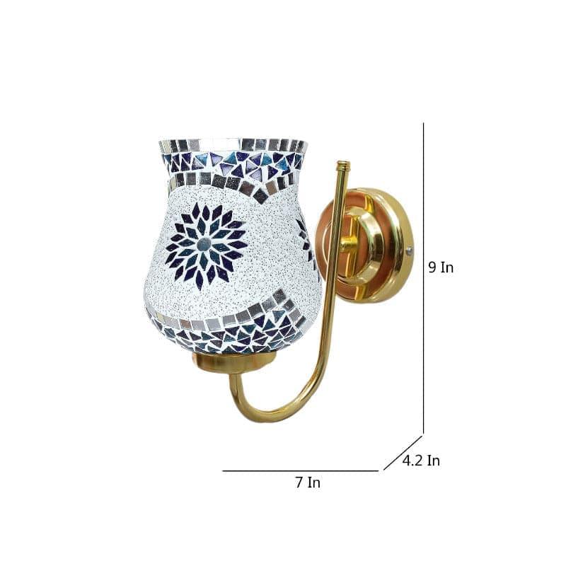 Wall Lamp - Galora Mosaic Goblet Wall Lamp