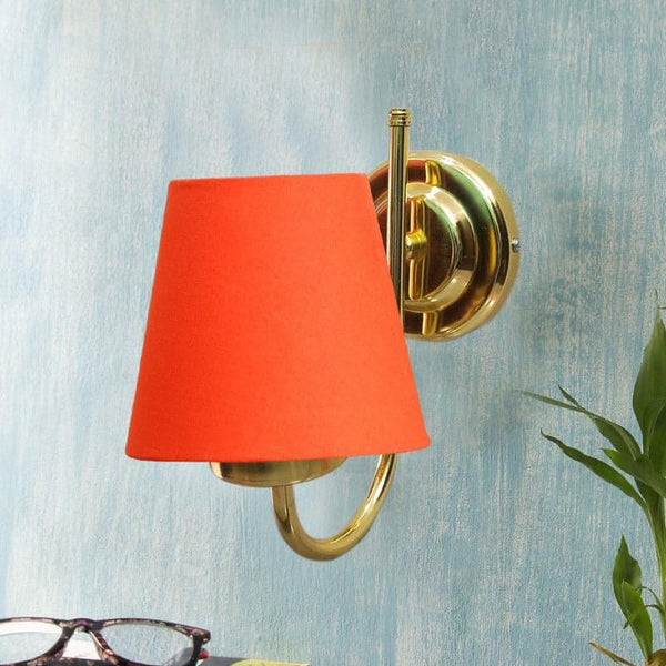 Buy Galora Wall Lamp - Orange Wall Lamp from Vaaree