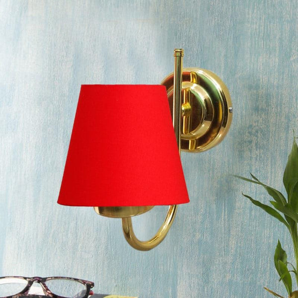 Buy Galora Wall Lamp - Red Wall Lamp from Vaaree