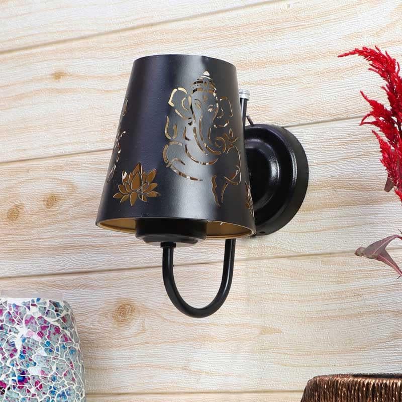 Wall Lamp - Ganeshji Etched Wall Lamp