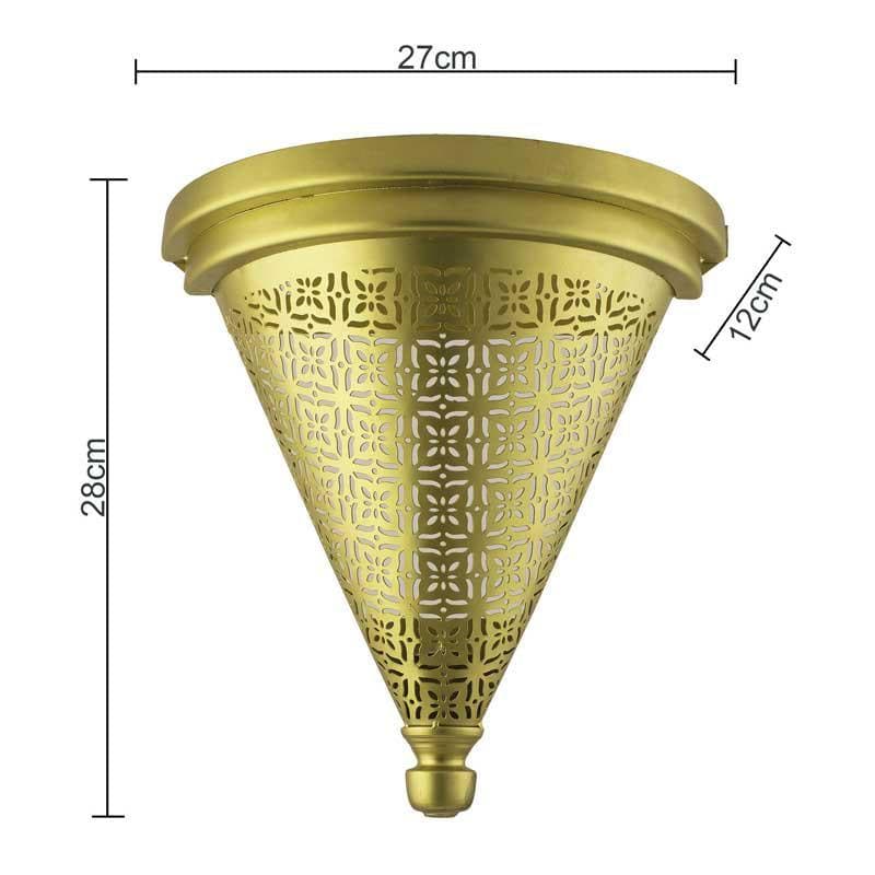 Buy Glorious Conical Wall Lamp Wall Lamp from Vaaree