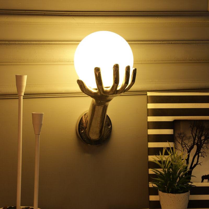 Wall Lamp - Handful Wall Lamp - Silver