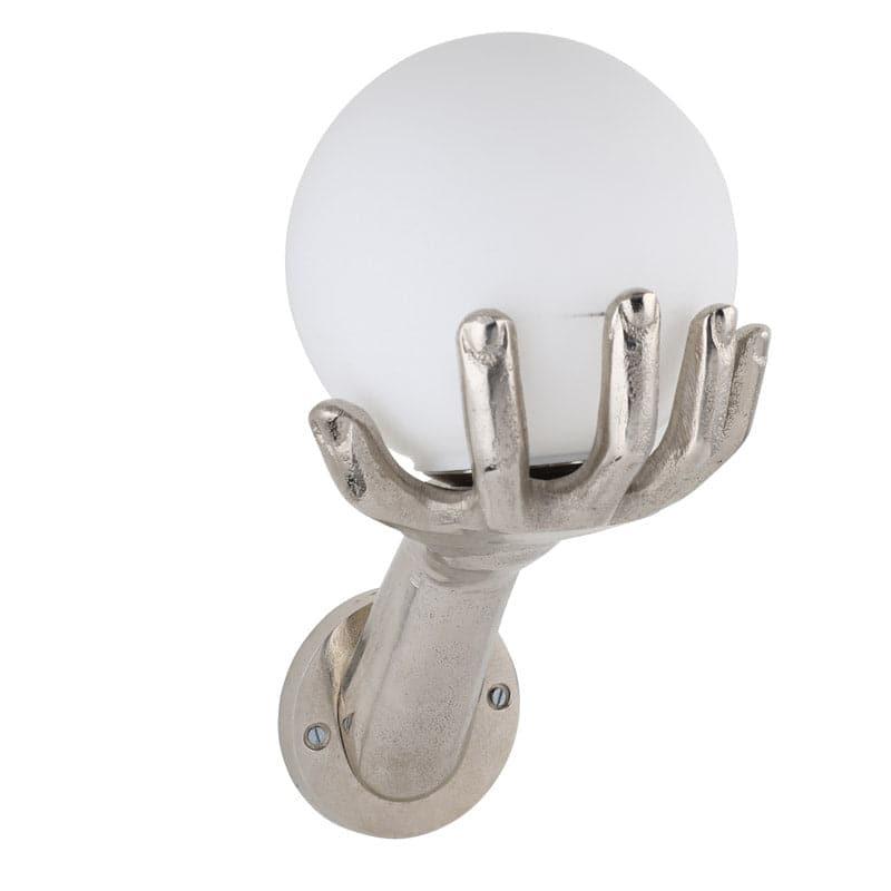 Wall Lamp - Handful Wall Lamp - Silver