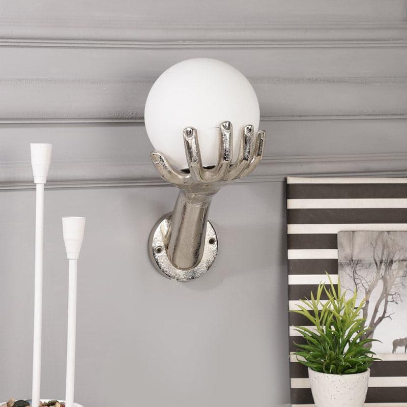 Wall Lamp - Handful Wall Lamp - Silver