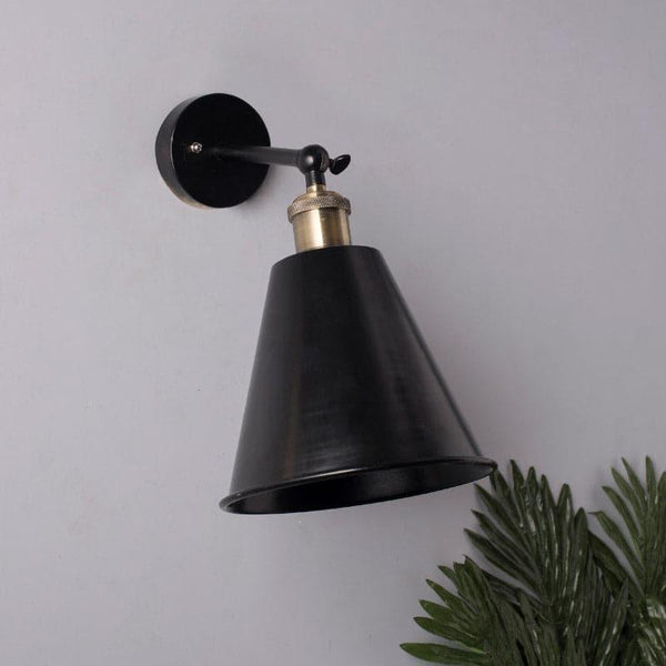 Buy Harpo Cone Wall Lamp - Gold Wall Lamp from Vaaree