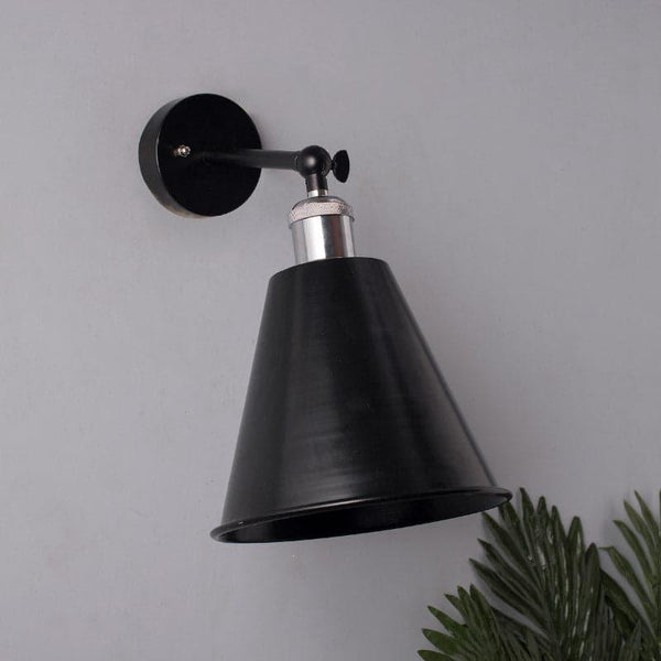 Wall Lamp - Harpo Cone Wall Lamp - Nickel