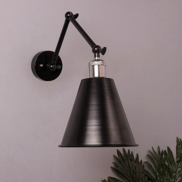 Buy Nash Cone Wall Lamp - Nickel Wall Lamp from Vaaree