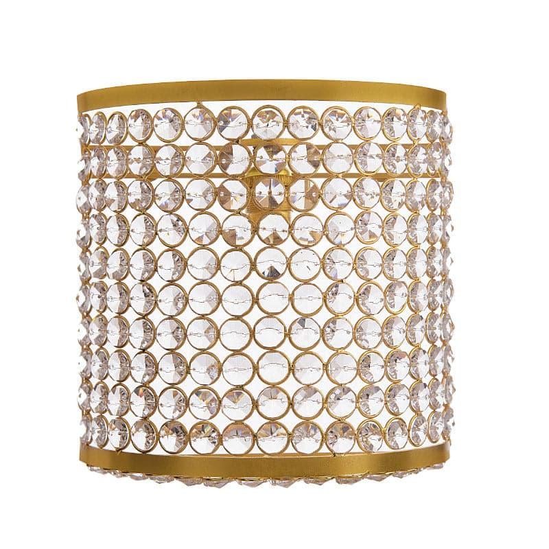 Buy Novalie Crystal Wall Lamp - Gold Wall Lamp from Vaaree