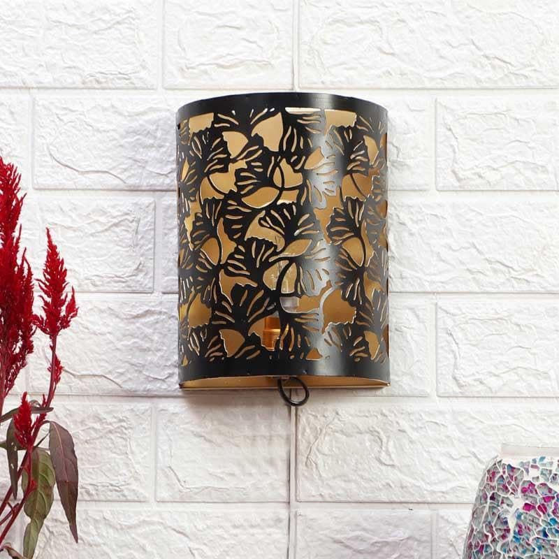 Wall Lamp - Pattey Etched Wall Lamp - Round