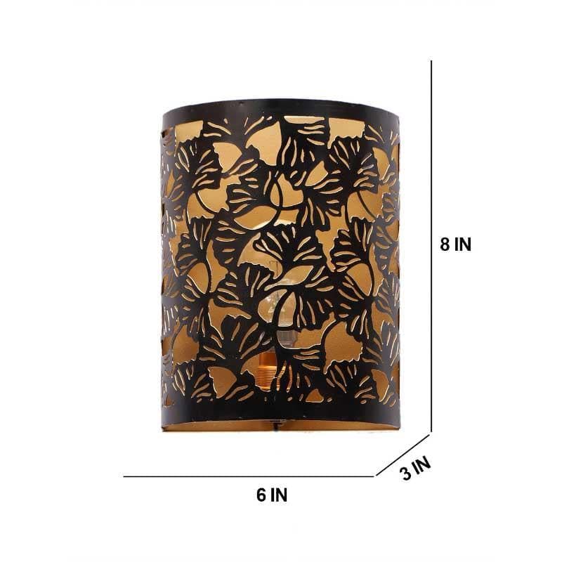 Wall Lamp - Pattey Etched Wall Lamp - Round