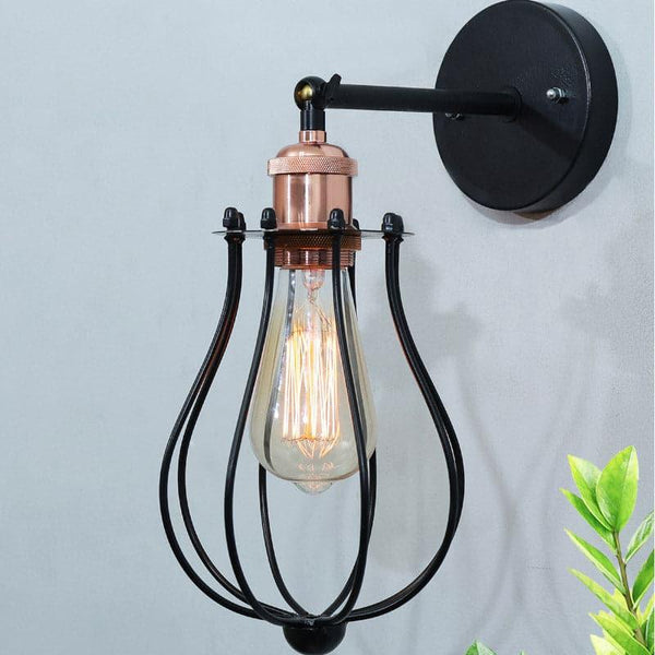 Wall Lamp - Poshell Wall Lamp - Rose gold