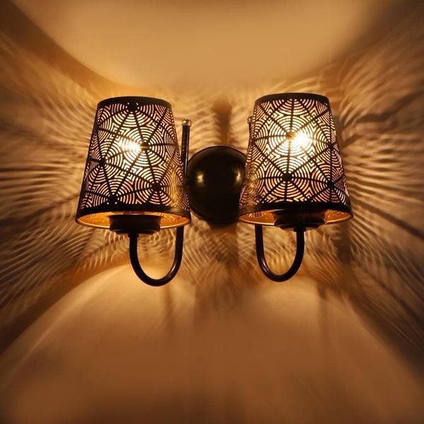 Wall Lamp - Sphere Zome Double Wall Lamp