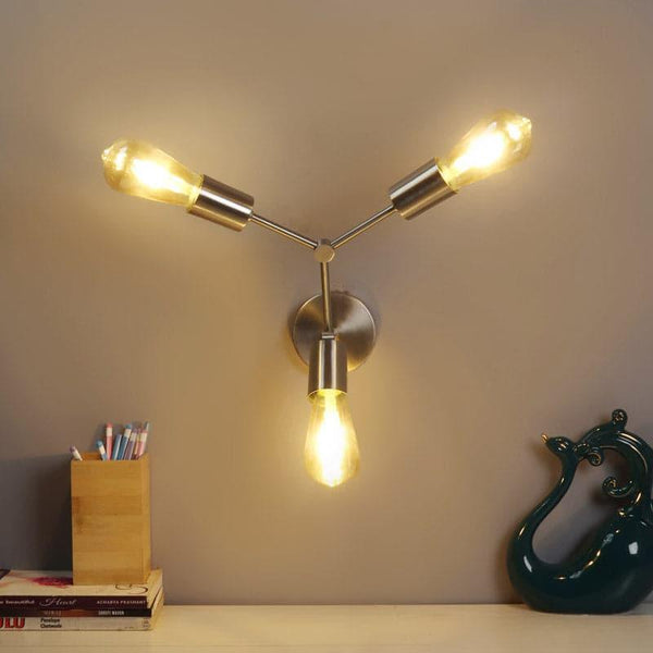 Buy Triona Wall Lamp - Silver Wall Lamp from Vaaree