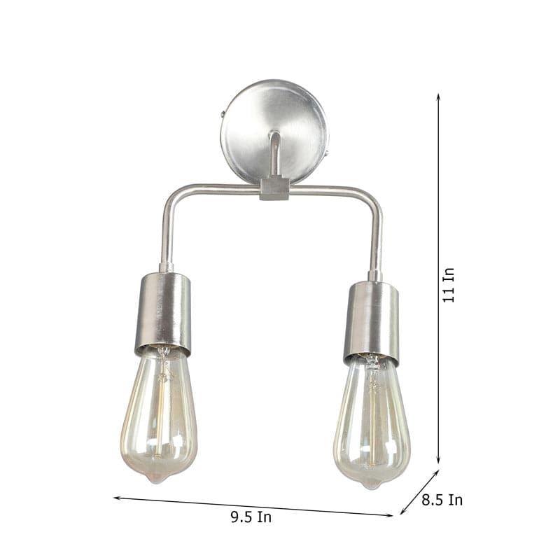 Wall Lamp - Vitae Wall Lamp - Silver