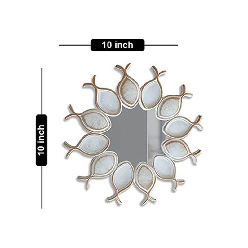 Buy Asta Flora Decorative Mirror - Set Of Two Wall Mirror from Vaaree