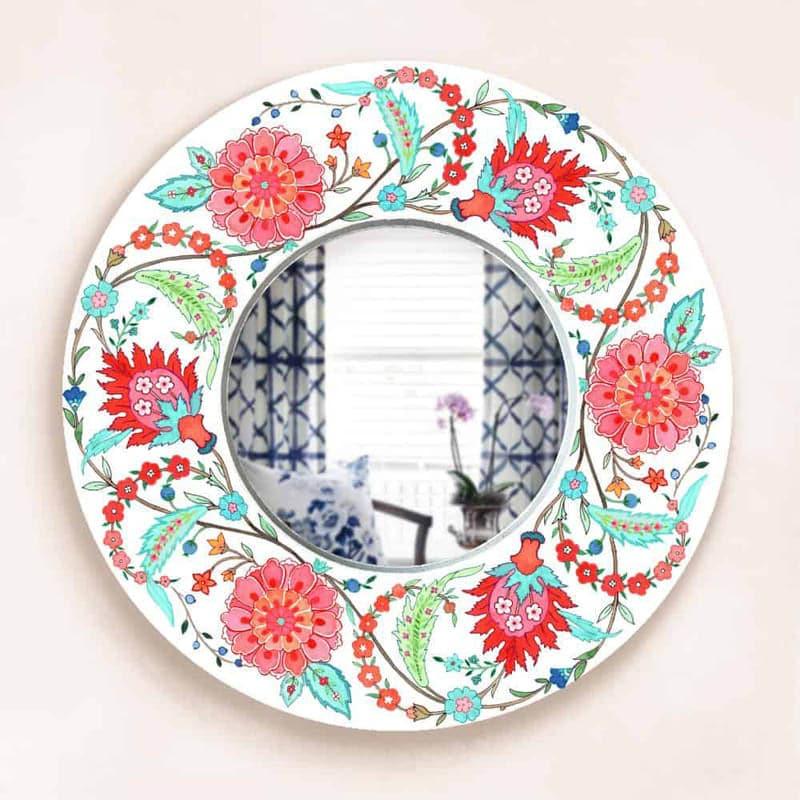 Buy Wall Mirror - Chadreya Bloom Designer Mirror at Vaaree online