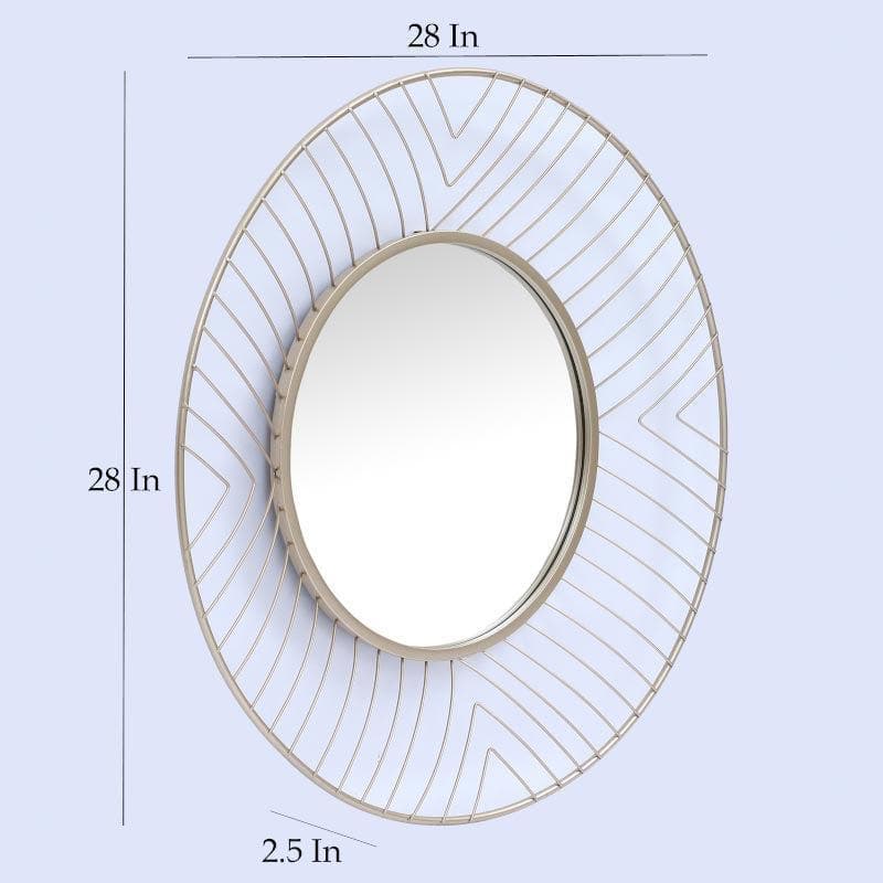 Buy Geometric Mirror Wall Mirror from Vaaree