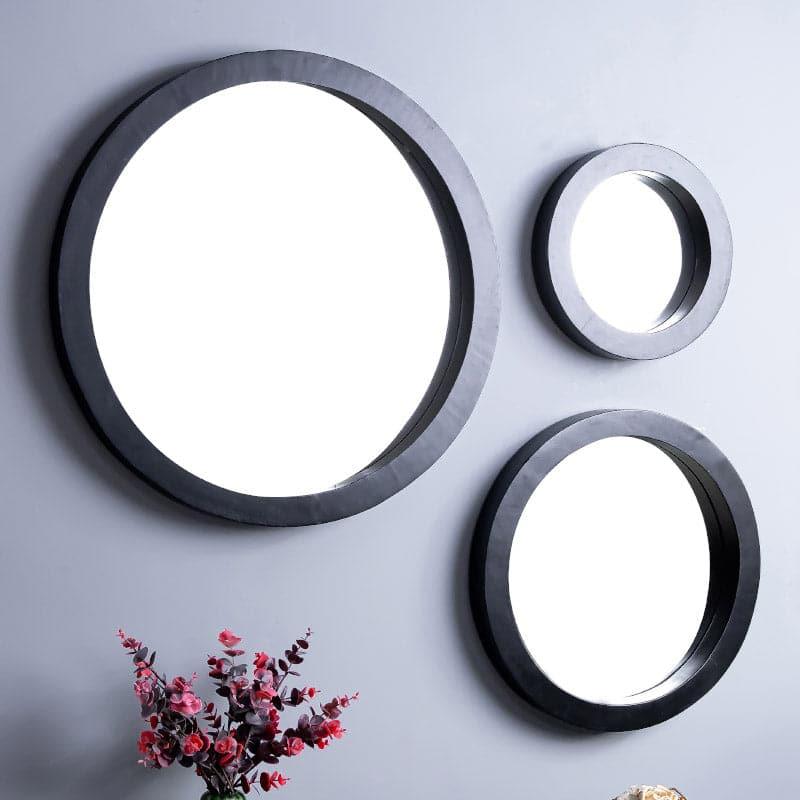 Wall Mirror - Satomi Wall Mirror (Charcoal) - Set Of Three
