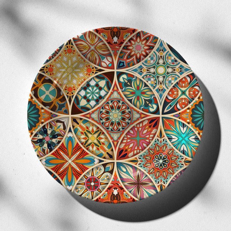 Buy Abstract Mandalas Wall Plate Wall Plates from Vaaree