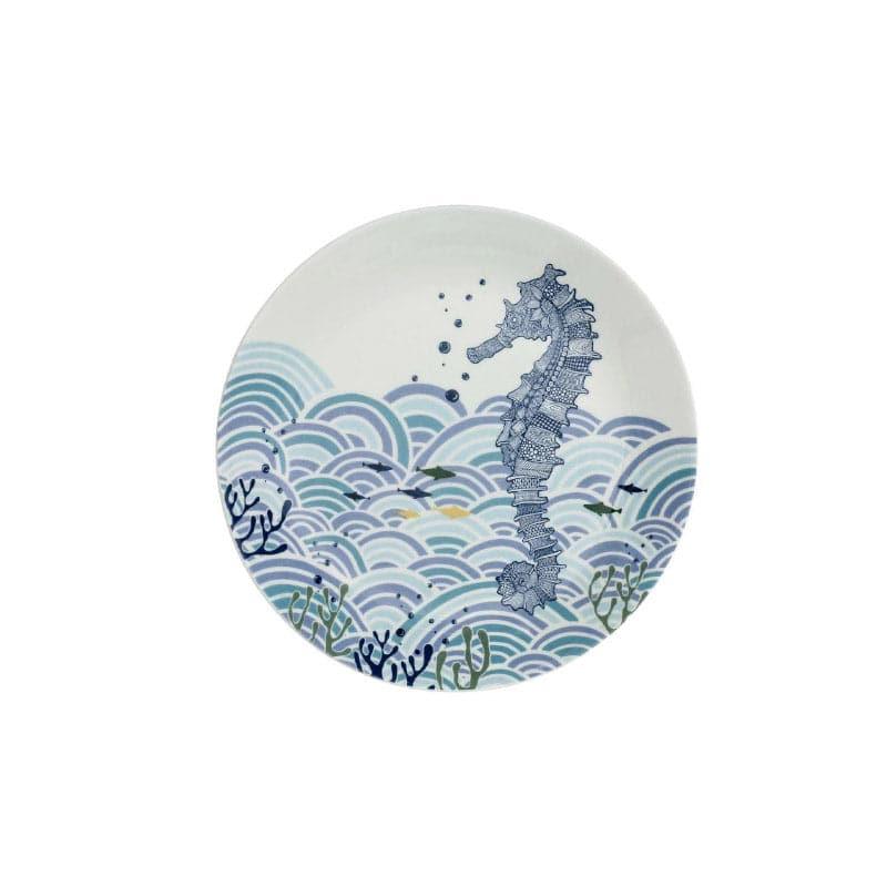 Wall Plates - Animal Illustrative Series Wall Plate- Sea Horse