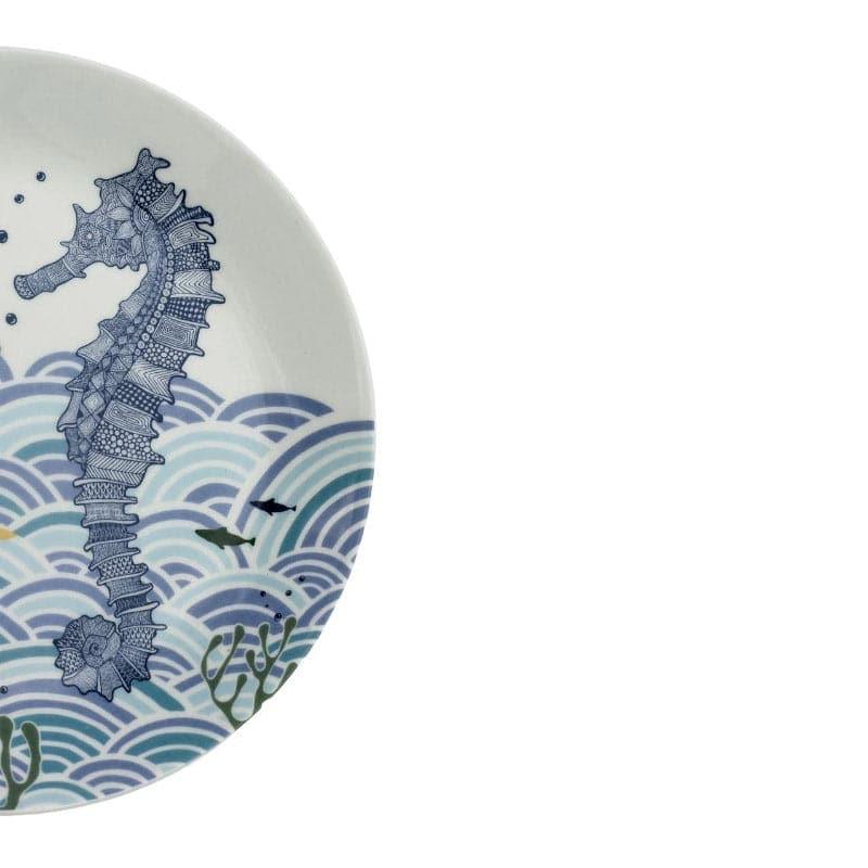 Wall Plates - Animal Illustrative Series Wall Plate- Sea Horse