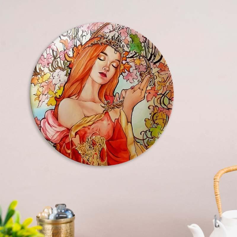 Wall Plates - Artistic Autumn Decorative Plate