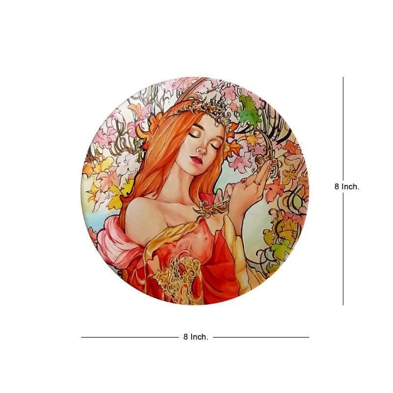 Buy Artistic Autumn Decorative Plate Wall Plates from Vaaree