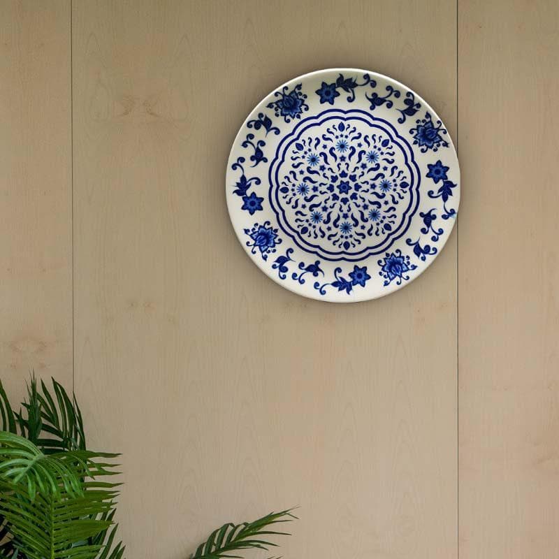 Buy Blue Pottery Inspired Decorative Plate Wall Plates from Vaaree