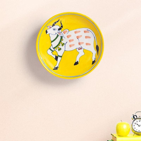 Buy Cow Whimsy Wall Plate Wall Plates from Vaaree