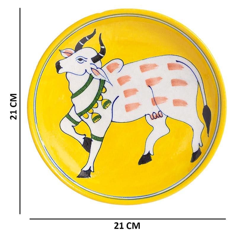 Buy Cow Whimsy Wall Plate Wall Plates from Vaaree