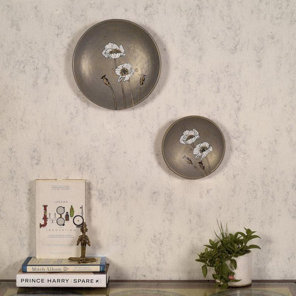 Wall Plates - Daisy Dip Wall Plate - Set Of Two