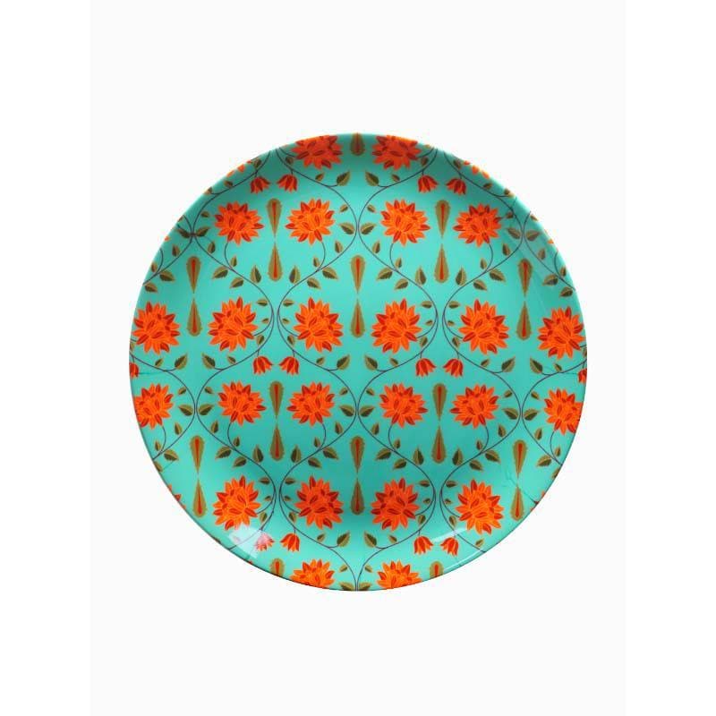 Buy Day Bloom Decorative Plate - Green Wall Plates from Vaaree