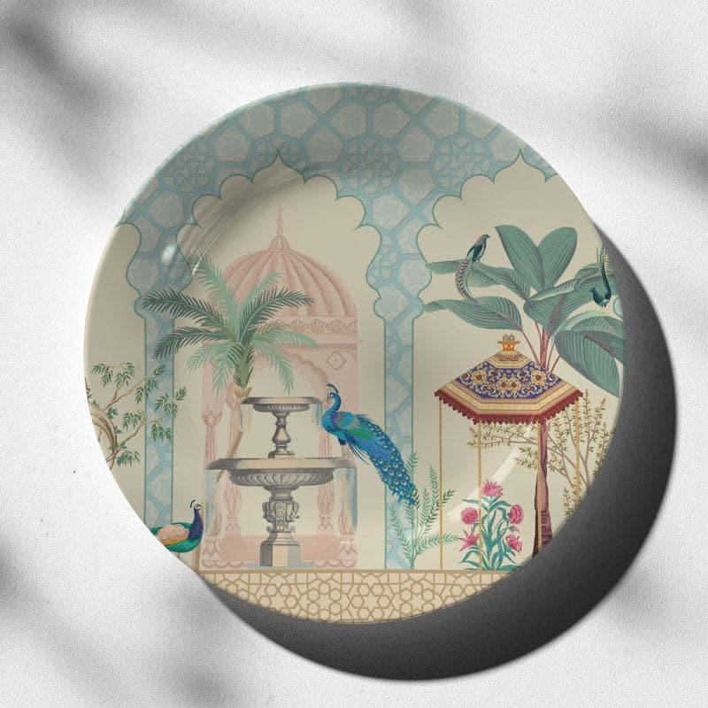 Wall Plates - Dreamy Myghal Garden Wall Plate