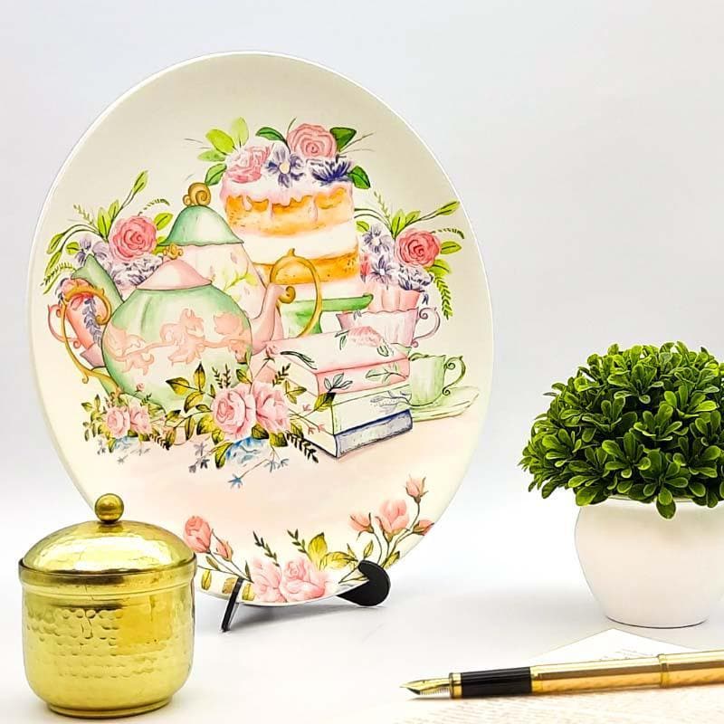 Buy English Garden Parties Decorative Wall Wall Plates from Vaaree