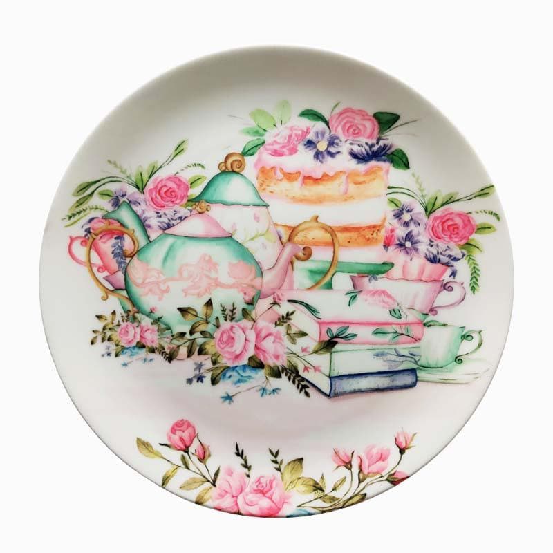 Buy English Garden Parties Decorative Wall Wall Plates from Vaaree