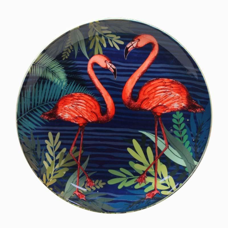 Buy Flamingo Beauty Decorative Plate Wall Plates from Vaaree