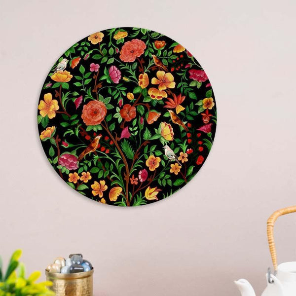 Buy Floral Lush Decorative Plates Wall Plates from Vaaree