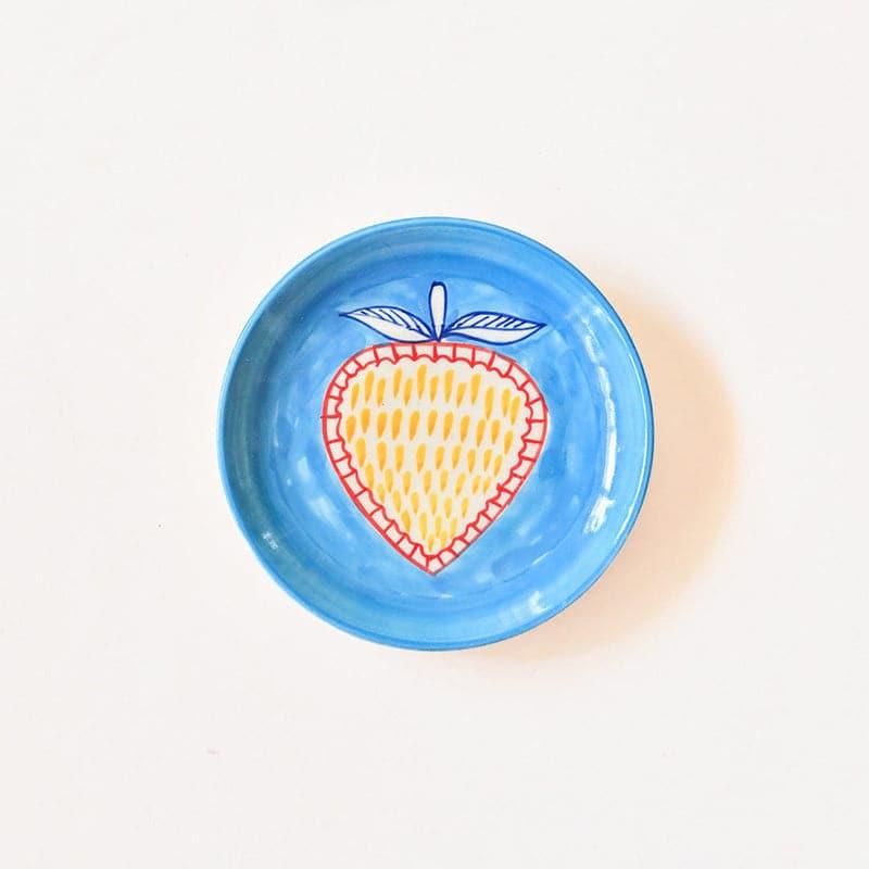 Wall Plates - Fruit Salad Handpainted Wall Plates- Set of Three