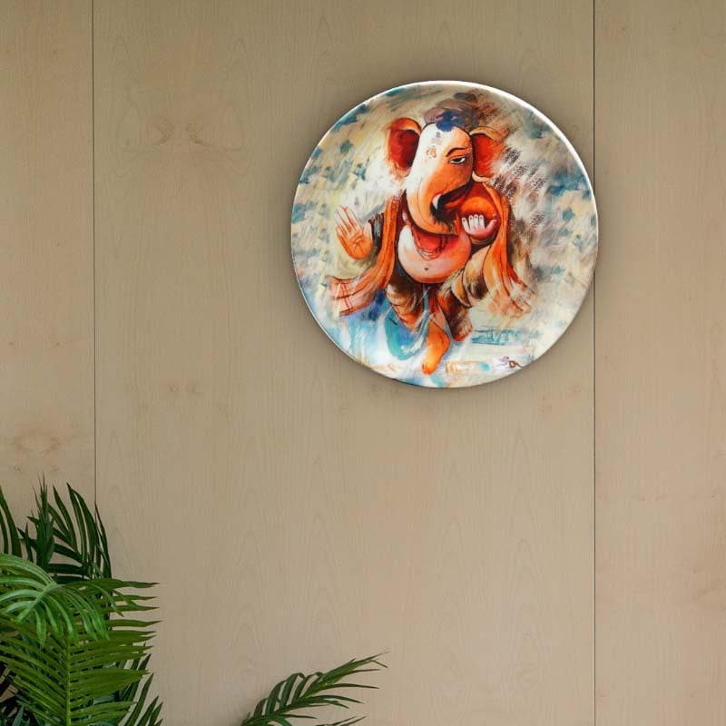 Buy Gajanana Inspired Decorative Plate Wall Plates from Vaaree